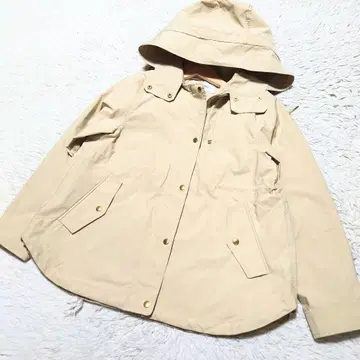 [레어] 슬로브 이에나 2WAY 미들 밀리터리 후드 블루종