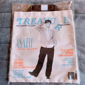 미개봉 새상품 treasure 아사히 토트백