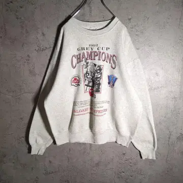 1992 GREY CUP CHAMPIONS 캐나다제 빈티지 맨투맨