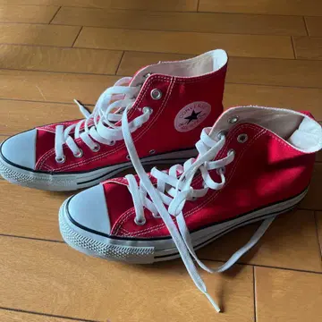 컨버스 올스타 레드 하이컷