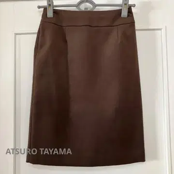 ATSURO TAYAMA 타이트 스커트 브라운 9호