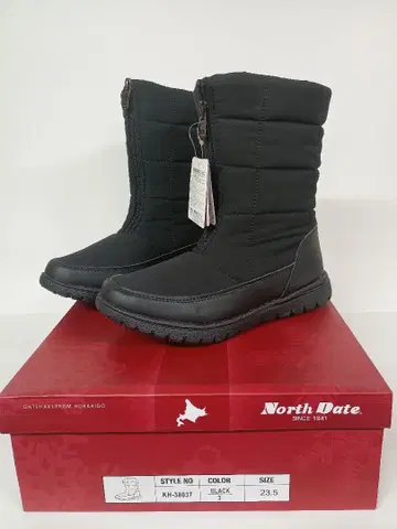미사용 새상품 North Date 다운 부츠 KH38037 23.5cm