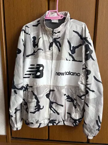 new balance 카모플라쥬 나일론 자켓 L