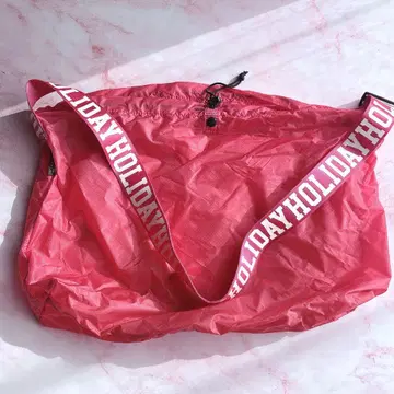 HOLIDAY PACKABLE BAG 패커블 홀리데이 백 블랙