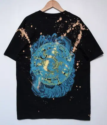 NO MAD NUMSKULL 블리치 가공 T셔츠 M