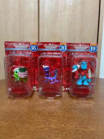 디즈니 크리스마스 오너먼트 2025 몬스터 주식회사 3체 세트