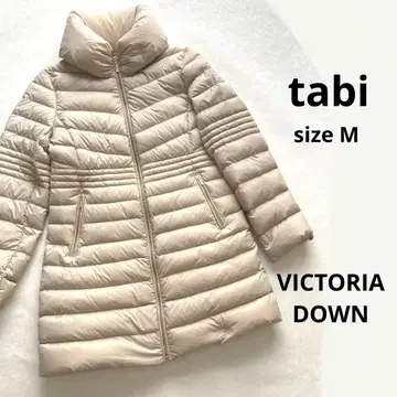[ tabi international ] 다운 코트 베이지