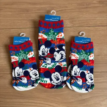 TOKYO Disney RESORT 미키마우스 삭스 3켤레 세트
