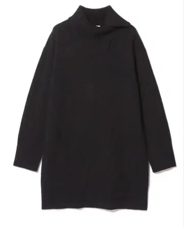 [ 에스트네이션 ] 스카프넥 니트 원피스 블랙