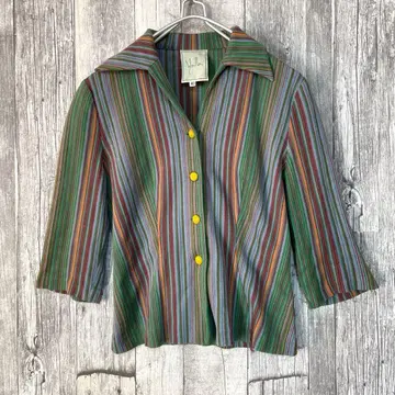 [ 새상품급 ] Sybilla 스트라이프 긴팔 셔츠 사이즈 40 시빌라