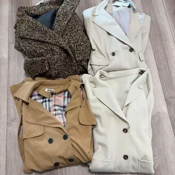 [새상품] 여성용 코트 롱 코트 묶음 판매