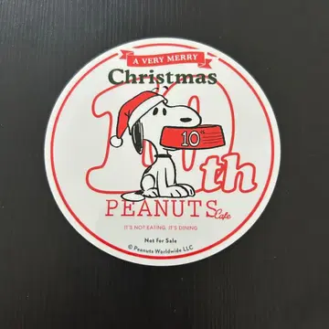 [ 한정판 ] PEANUTS cafe 스티커