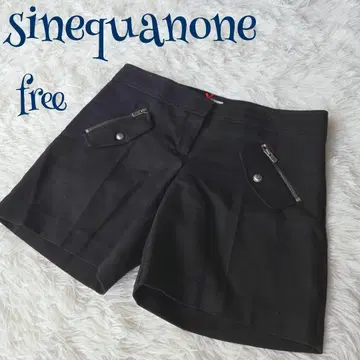 [시네카논] 지퍼 포켓 플랩 포켓 숏팬츠 free 무지