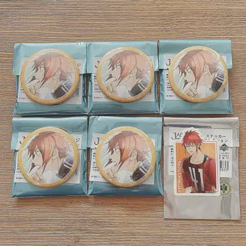 잭느 스티커 캔뱃지 스틸 오리마키 스즈