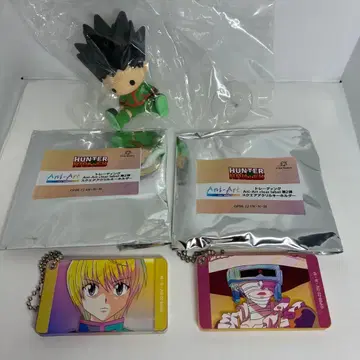 HUNTER x HUNTER 페타인형 곤+스퀘어 키링x2개 총 3개