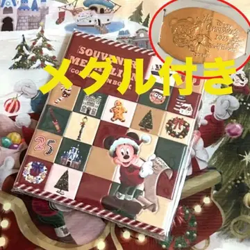 디즈니 수베니어 메달북 메달 케이스 크리스마스
