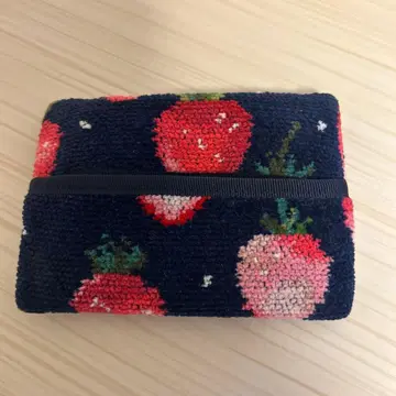 새상품급 [러브러리 LOVERARY] 스트로베리 도트 티슈 케이스