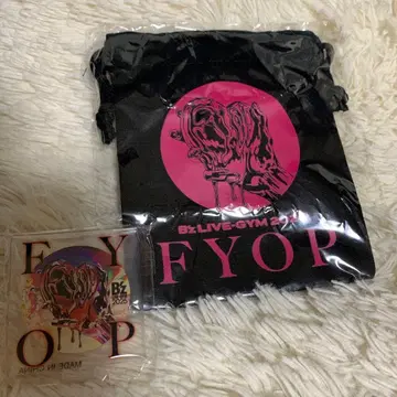 B'z 가챠 미니 복조리&로고 아크릴 스탠드 2종 세트