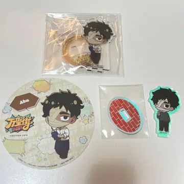 만성가 아부 아크릴 스탠드 코스터 세트 애니카페