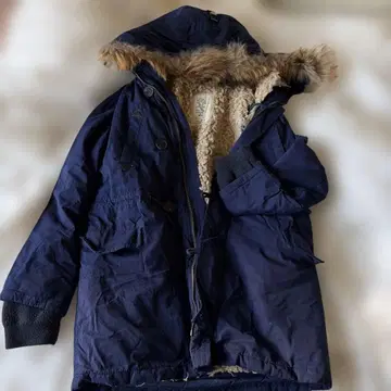 MOUSSY/마우지/사이즈 1/네이비/아우터/모즈 코트