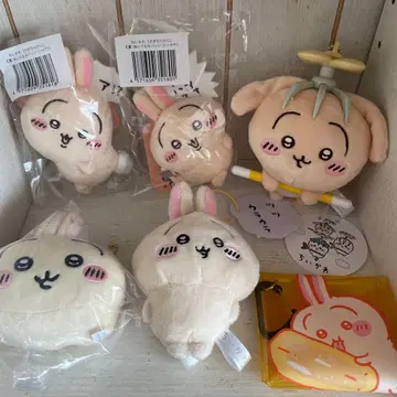 치이카와 (먼작귀) 토끼 봉제 인형 키링 봉제 인형 배지 새상품