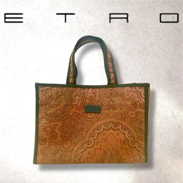 [ 새상품급 ] ETRO 에트로 미니 토트백 페이즐리 무늬