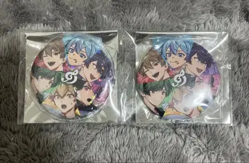 시쿠포니 50만 명 기념 전원 집합 캔뱃지 2점 세트