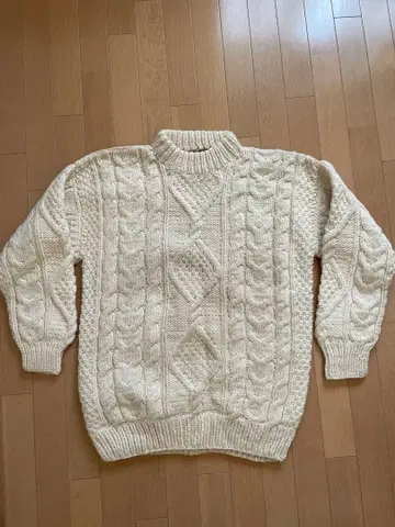 에콰도르제 모크넥 니트 아란 니트 G03