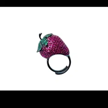 딸기 반지 합금 지르코니아