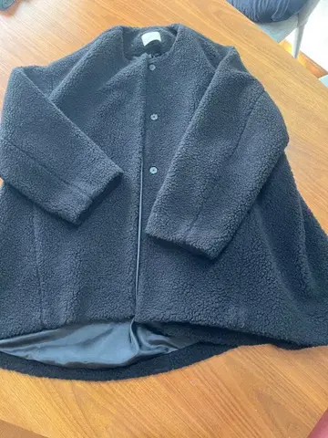 루피 플리스 자켓 사이즈 0 블랙