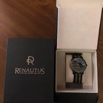 RENATUS 커스텀 오더 시계 블랙
