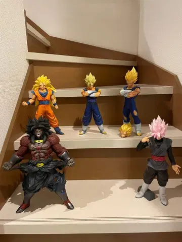 드래곤볼 피규어 제일복권 베지터 손오공 브로리 다크 로제