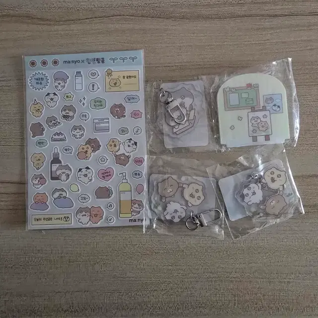 틴틴팅클 마녀공장 스티커 아크릴 키링 아크릴 스탠드 세트