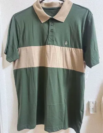 Volcom 볼컴 Palm 반팔 셔츠 S 그린 그린A0102406