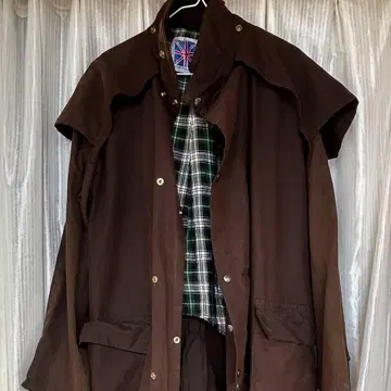 HUNT TEX 오일드 코트 브라운 잉글랜드제