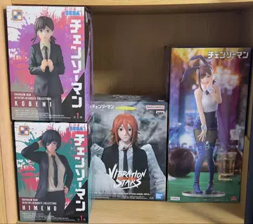 체인소 맨 피규어 모음 세트 코베니 히메노 천사의 악마 라운드원 한정판