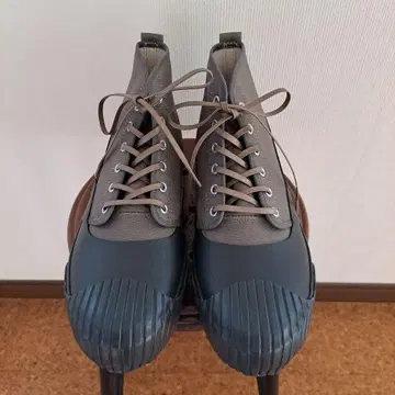 하이컷 스니커즈 올리브 그린/블랙