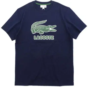 [ 새상품 ] LACOSTE 네이비 로고 T셔츠 M 사이즈 미사용