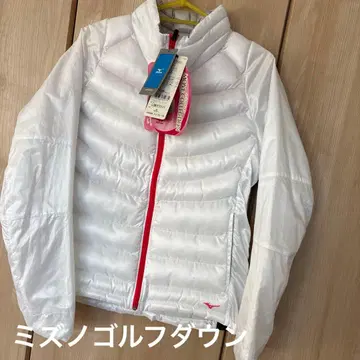 미즈노 골프 다운 자켓 여성용 화이트 M 미사용품