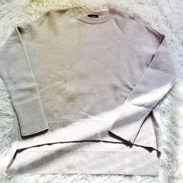 새상품급 Theory 울 니트 베이지