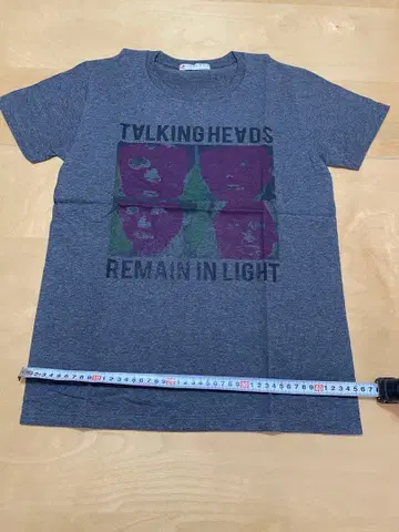 [ 새상품 ] TALKING HEADS T셔츠 그레이 S사이즈 토킹헤즈