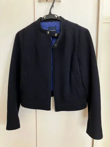 TOMORROWLAND collection 네이비 노카라 자켓