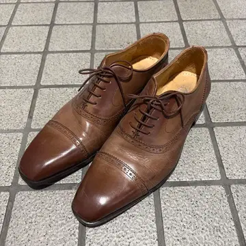 Saks Fifth Avenue 남성용 가죽 신발 이탈리아제