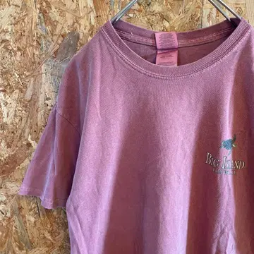 AE9261 GILDAN 반팔 T셔츠 레드 남성용 포스