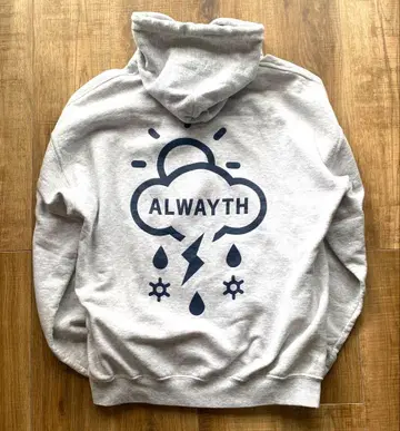 ALWAYTH vans 콜라보 후드티 L