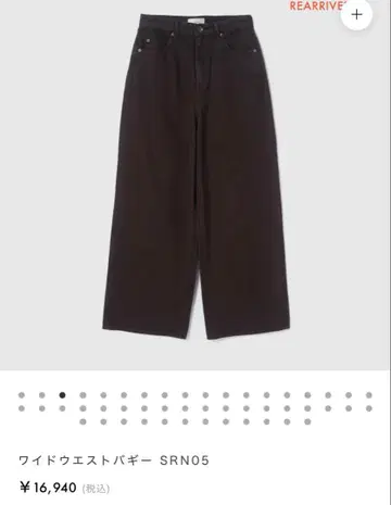 searoomlynn 와이드 허리 배기 SRN05