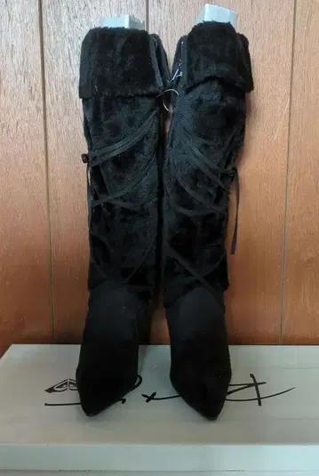 ROXY 레이스업 롱 부츠