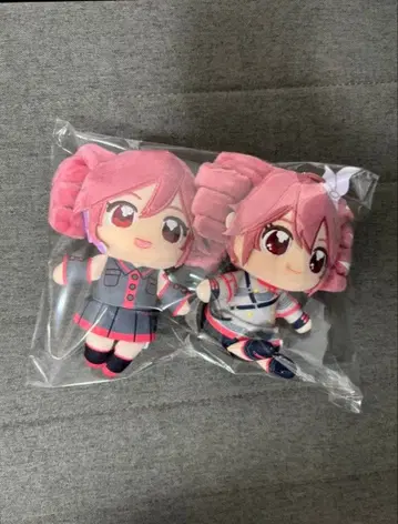 카사네 테토 누이푸리케 오스와리 봉제 인형 전 2종 세트 4