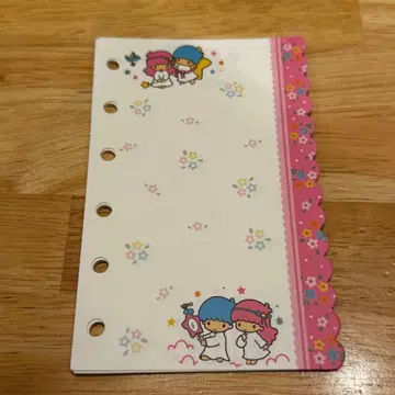 리틀트윈스타 키키라라 시스템 수첩 리필 6공 10매 세트