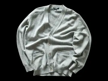 FUKAKI 퓨어 캐시미어 가디건 그레이 LL